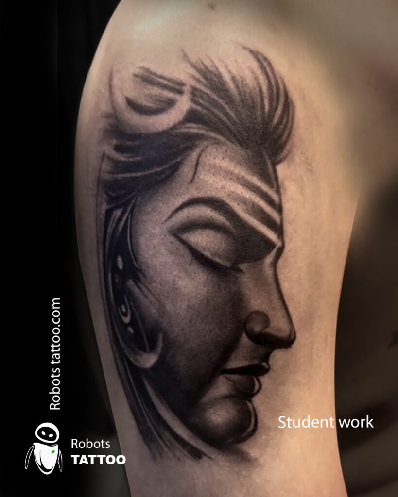 Buddha tattoo student work