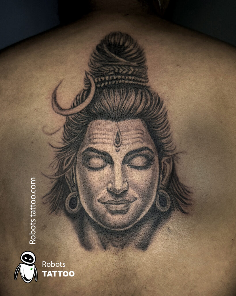 #shivafacetattooideas @robotstattoo