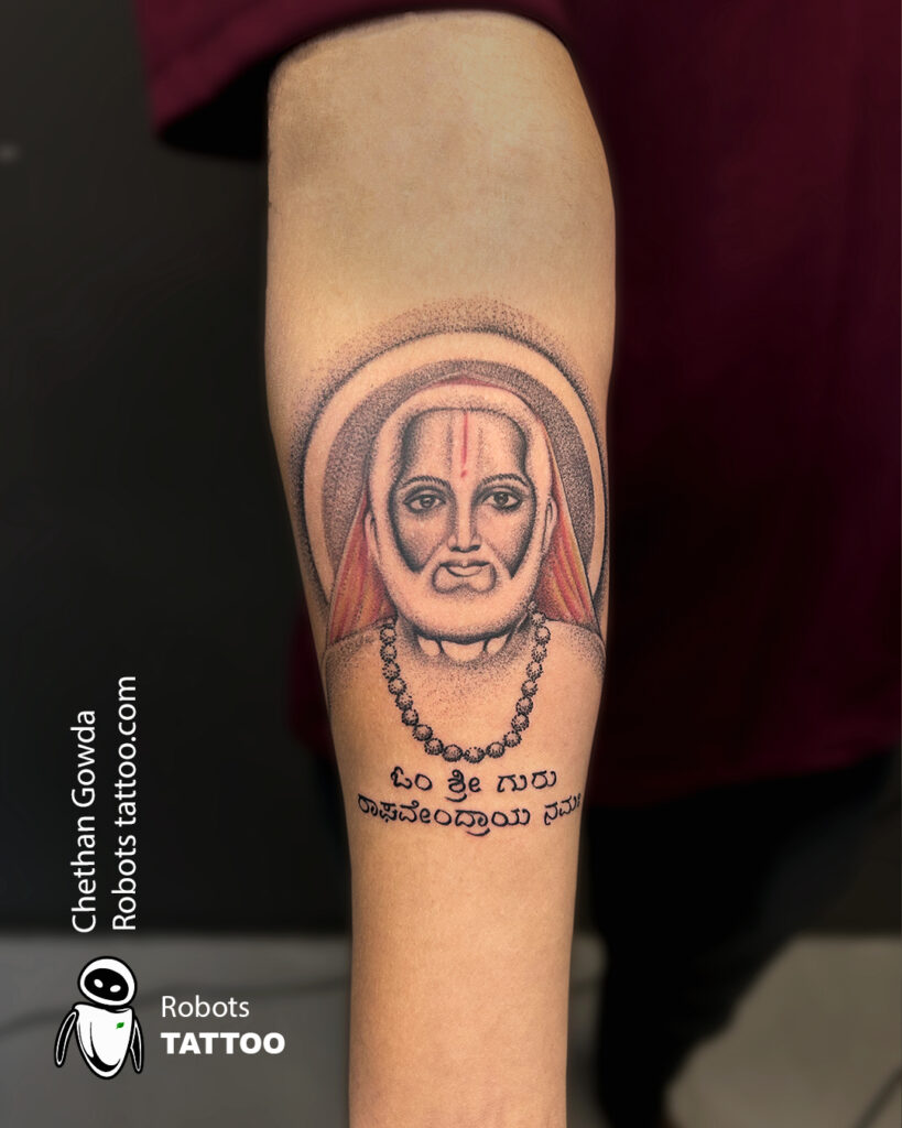 #Ragavandraswamyfacetattoo @robotstattoo