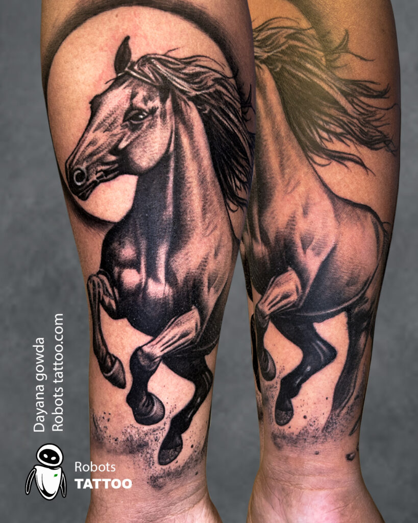 Horse tattoo ideas Artist Dayana Gowda
