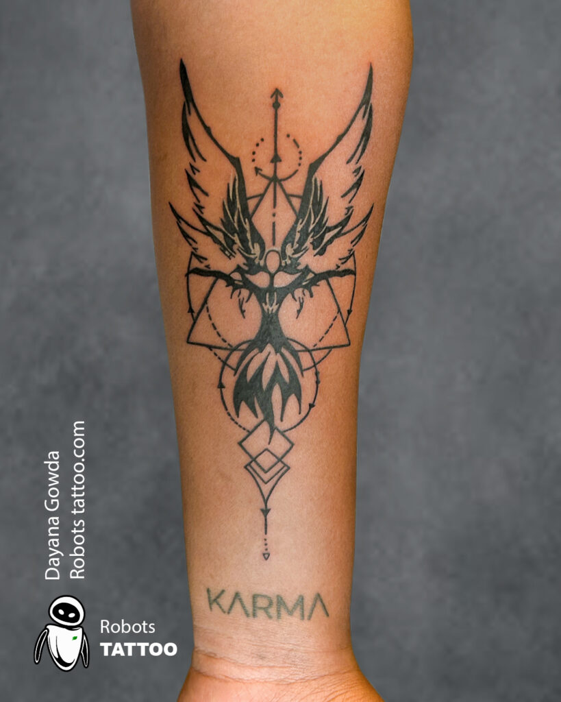 angel tattoo ideas line arttattoo ideas