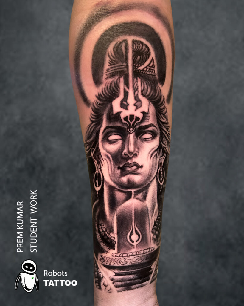 abhishek robots tattoo student works