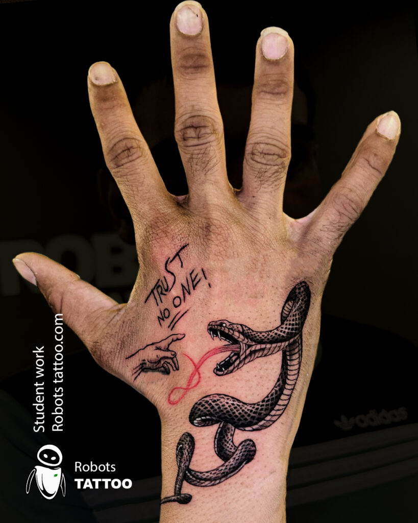 vaibhav robots tattoo student works