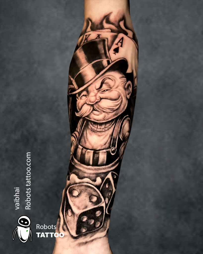 vaibhav robots tattoo student works