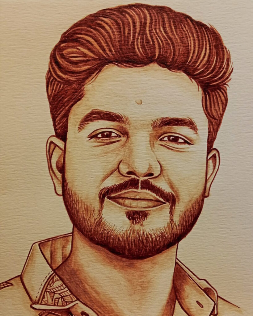 Best blood art artist in banglore