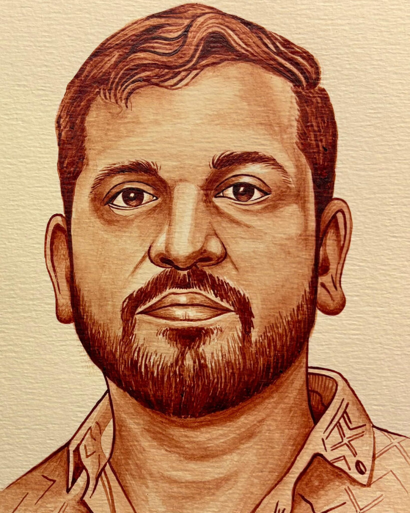 Best blood art artist in banglore