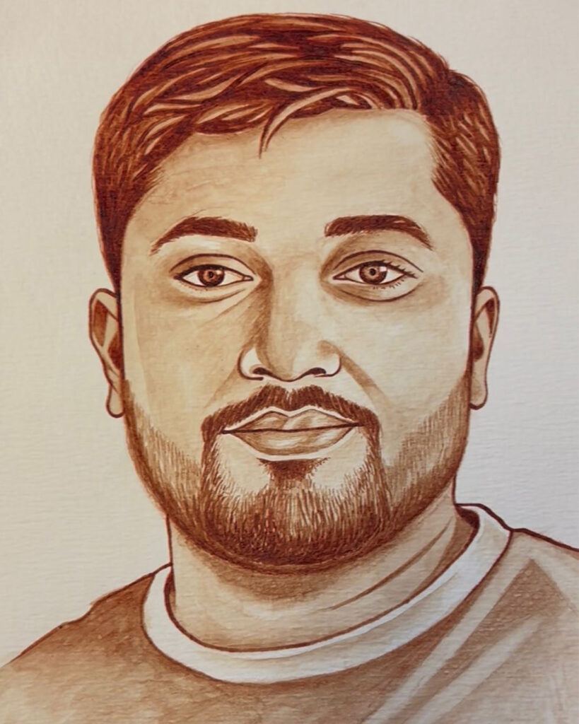 Best blood art artist in banglore