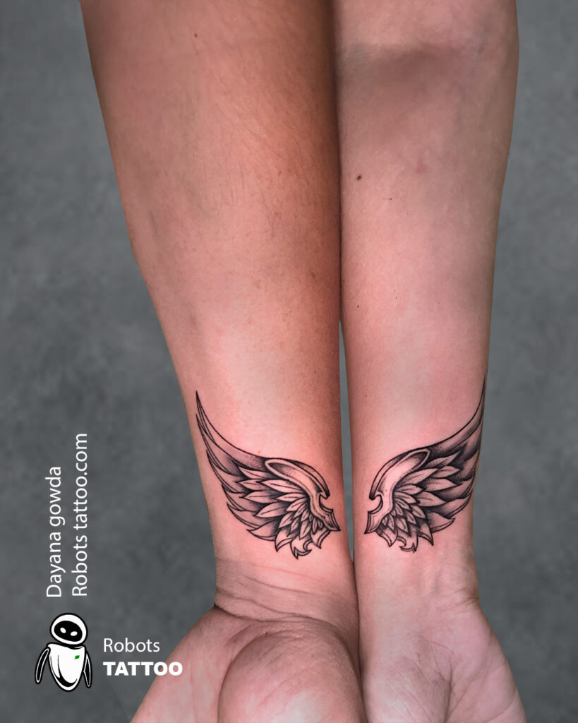 Best couple tattoo @robots Tattoo