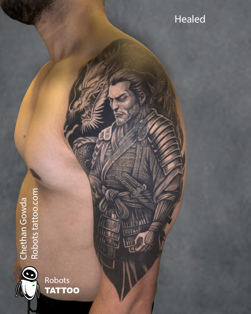 healed tattoo