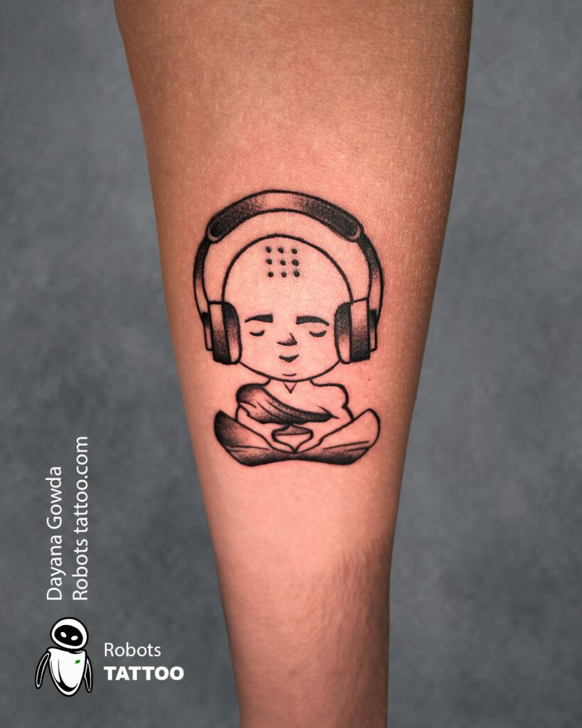 small buddha tattoo
