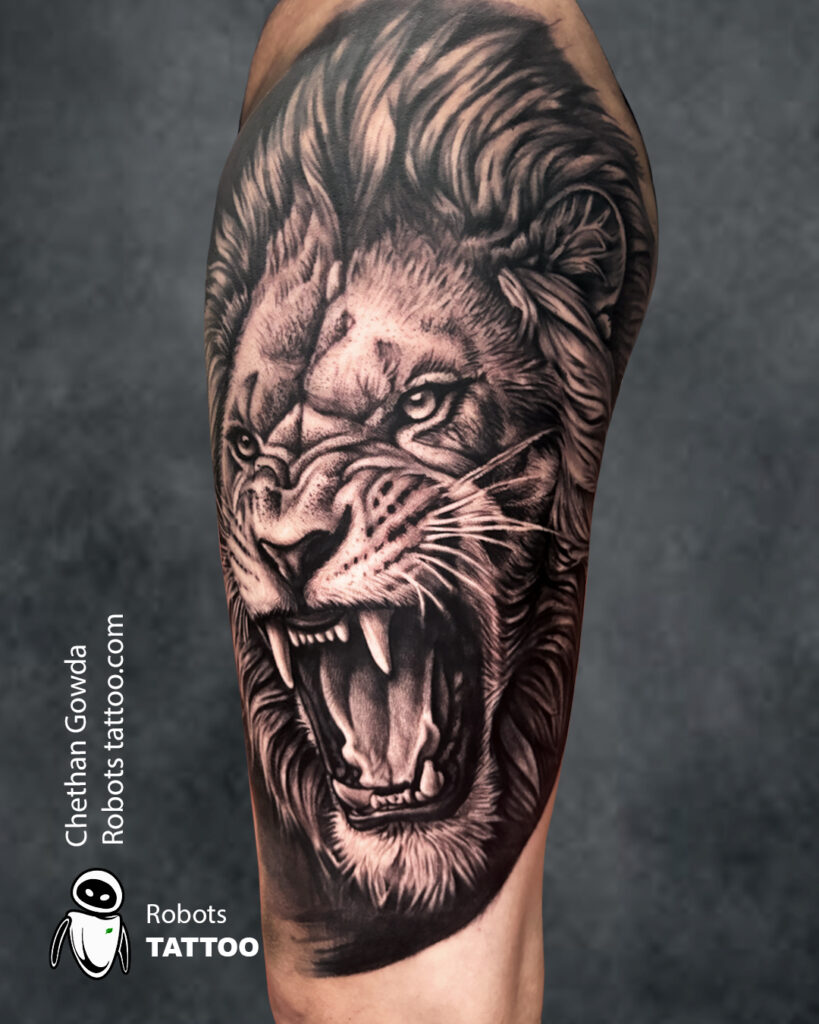 Best lion tattoo ideas @robotstattoo