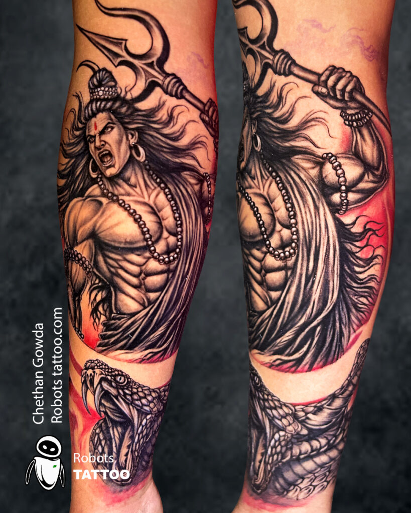 shiva tattoo ideas done at robots tattoo best tattoo studio in bangalore